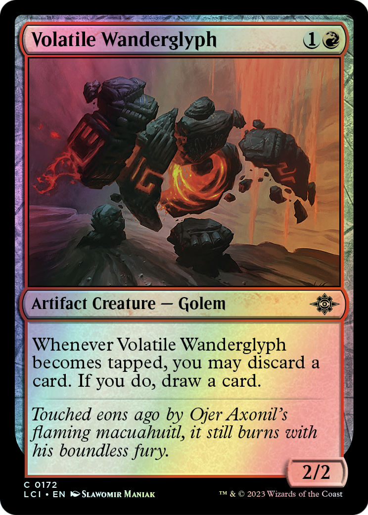 Volatile Wanderglyph (LCI) #172 [EN/F] s/o
