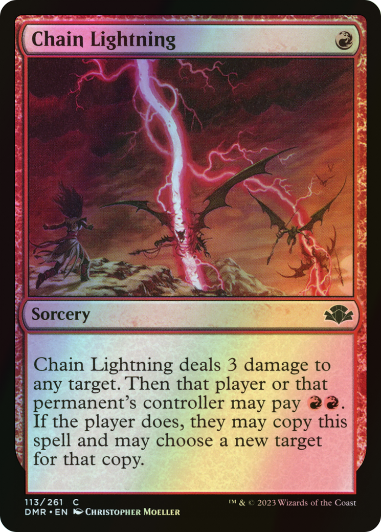 Chain Lightning (DMR) #113 [EN/F] s/o
