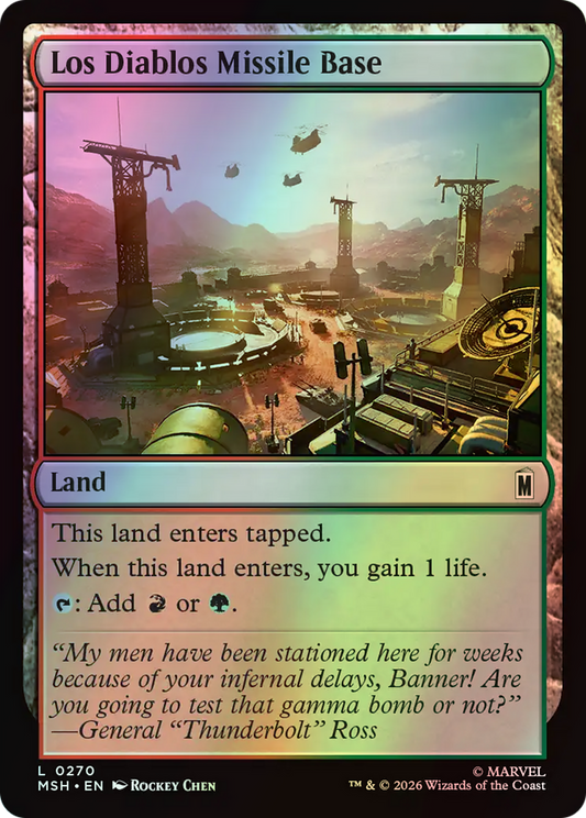 Los Diablos Missile Base (MSH) #270 [EN/F]
