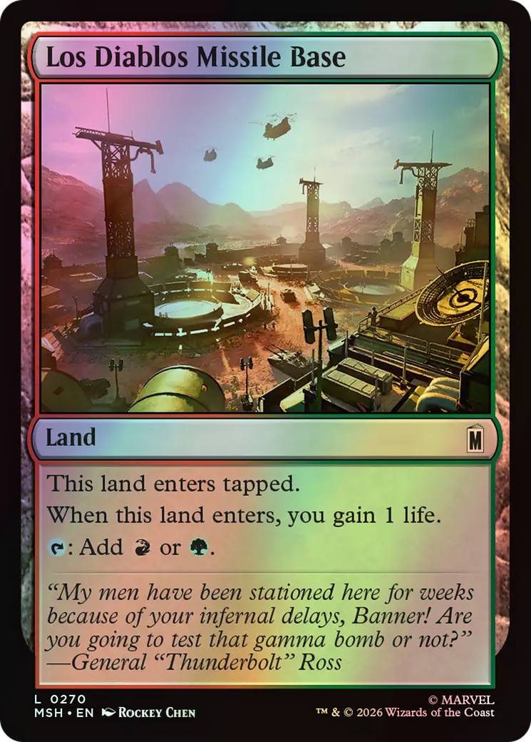 Los Diablos Missile Base (MSH) #270 [EN/F]