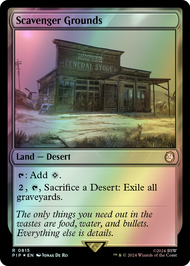 Scavenger Grounds - Surge Foil (PIP) #815 [EN/F]