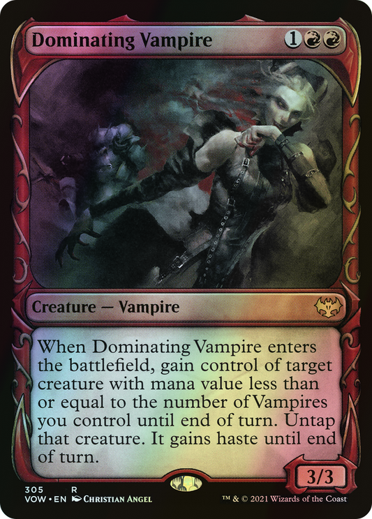 Dominating Vampire (VOW) #305 [EN/F]