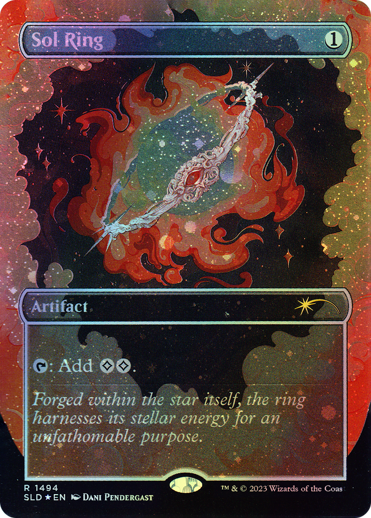 Sol Ring - Galaxy Foil (SLD) #1494★ [EN/F] s/o