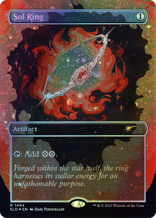 Sol Ring - Galaxy Foil (SLD) #1494★ [EN/F] s/o