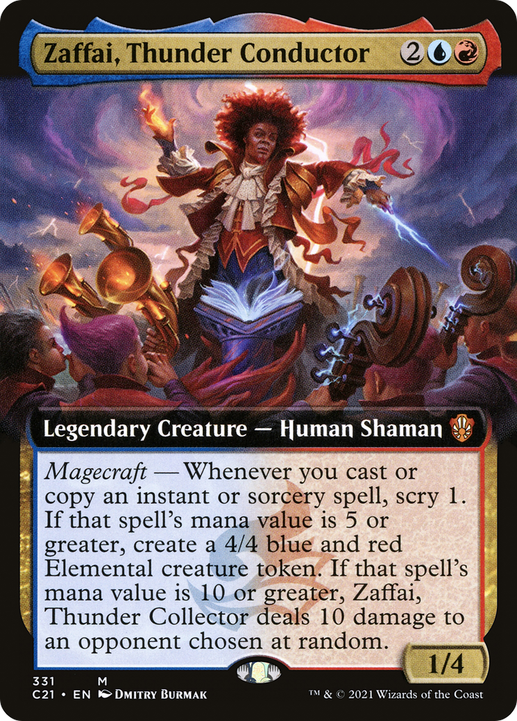Zaffai, Thunder Conductor (C21) #331 [EN/N] s/o