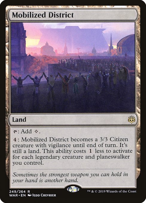 Mobilized District (WAR) #249 [EN/N]