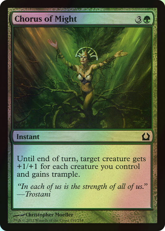 Chorus of Might (RTR) #119 [EN/F]