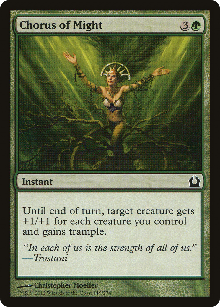 Chorus of Might (RTR) #119 [EN/N] s/o