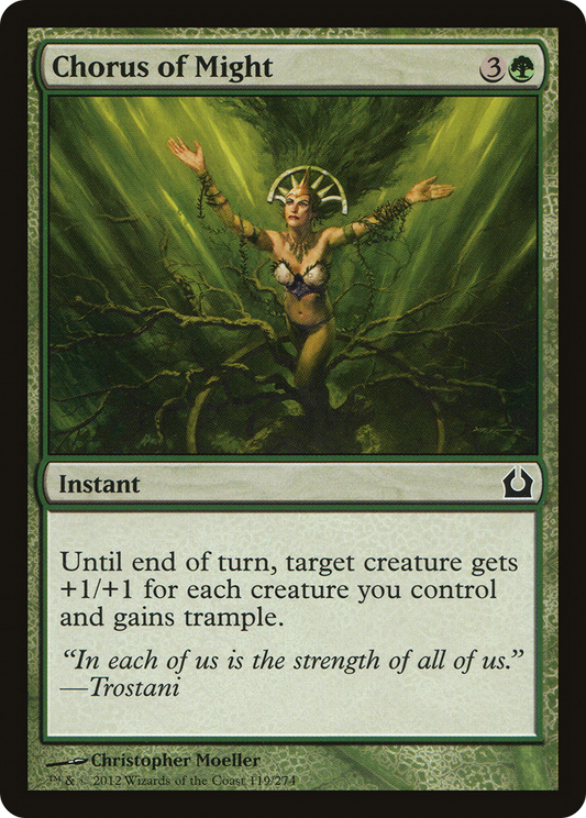 Chorus of Might (RTR) #119 [EN/N] s/o