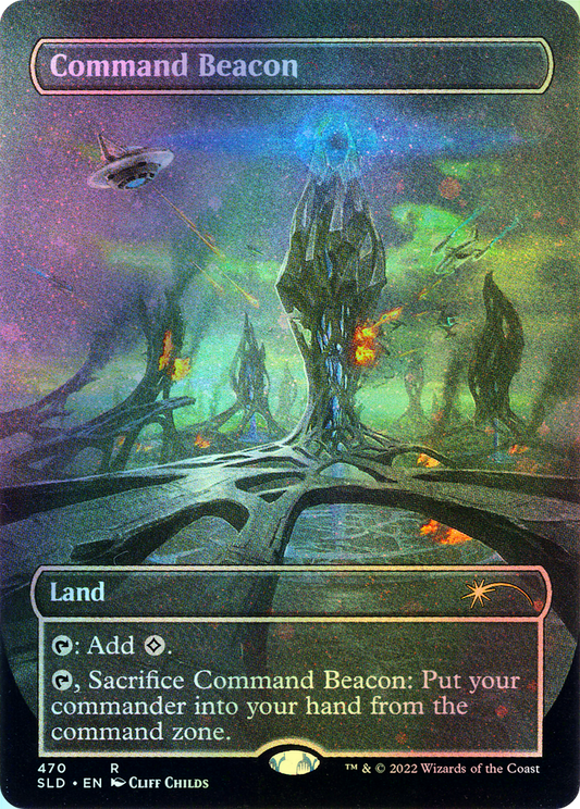 Command Beacon - Galaxy Foil (SLD) #470 [EN/F] s/o