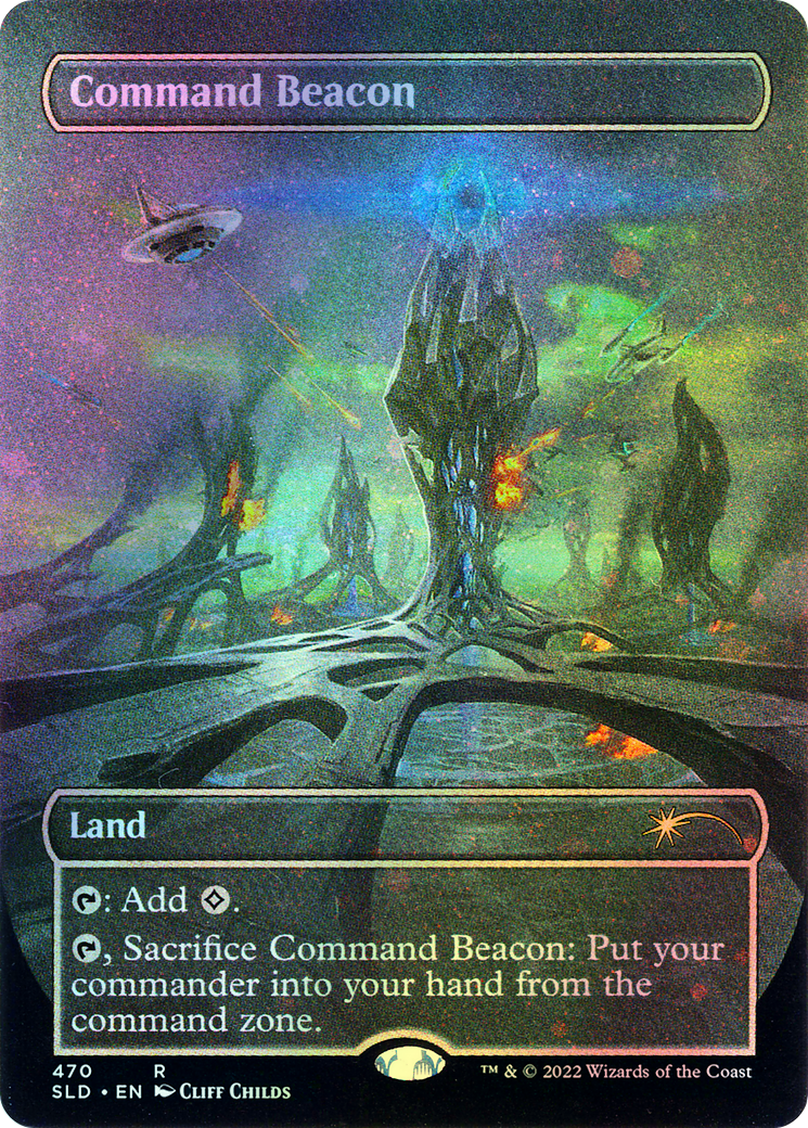 Command Beacon - Galaxy Foil (SLD) #470 [EN/F] s/o