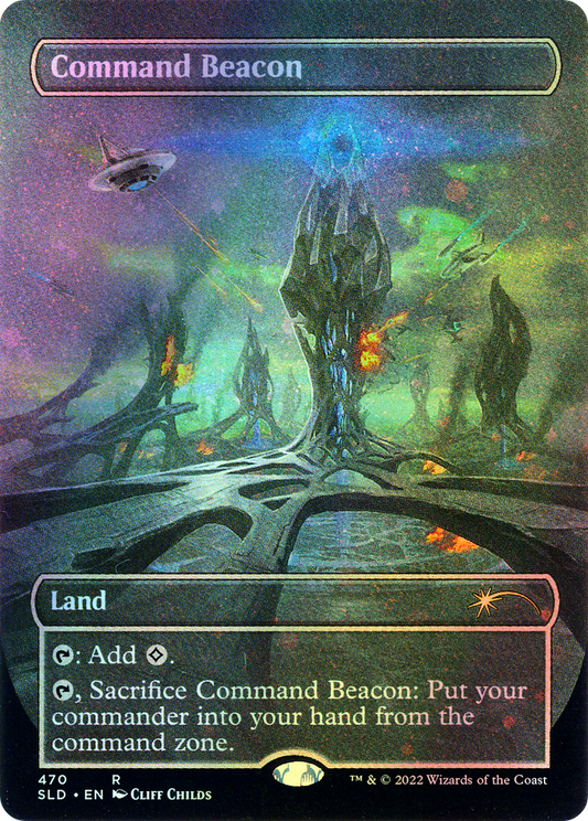 Command Beacon - Galaxy Foil (SLD) #470 [EN/F] s/o