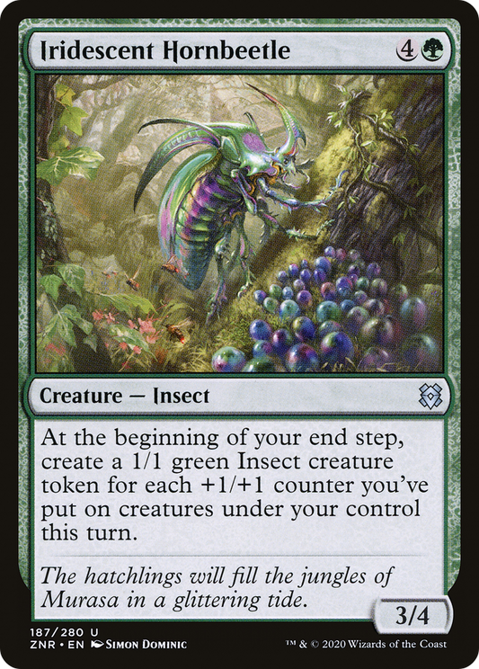 Iridescent Hornbeetle (ZNR) #187 [EN/N] s/o