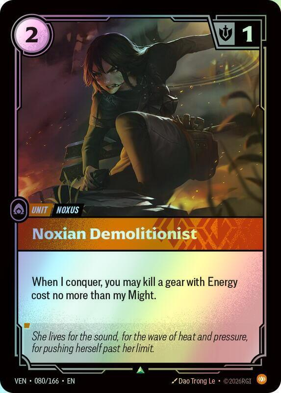 Noxian Demolitionist (VEN) #080 [EN/F] s/o