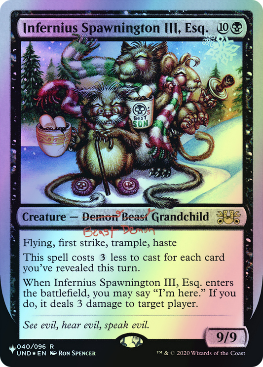 Infernius Spawnington III, Esq. (ULST) #21 [EN/F]