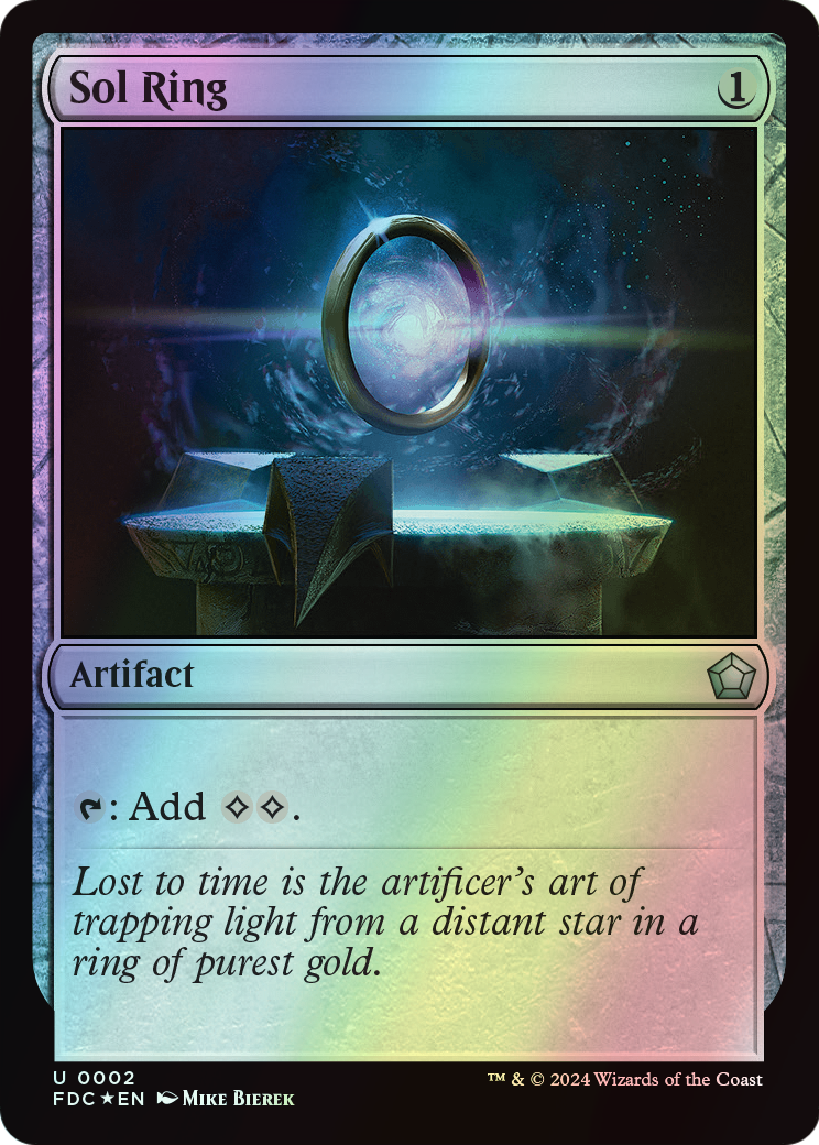 Sol Ring (FDC) #2 [EN/F] s/o