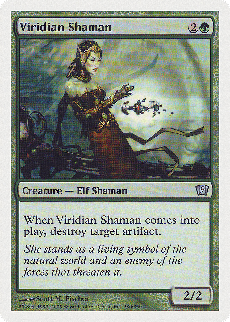 Viridian Shaman (9ED) #280 [EN/N]
