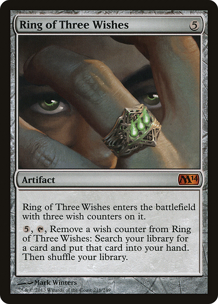 Ring of Three Wishes (M14) #216 [EN/N]