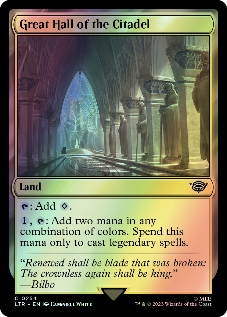 Great Hall of the Citadel (LTR) #254 [EN/F]