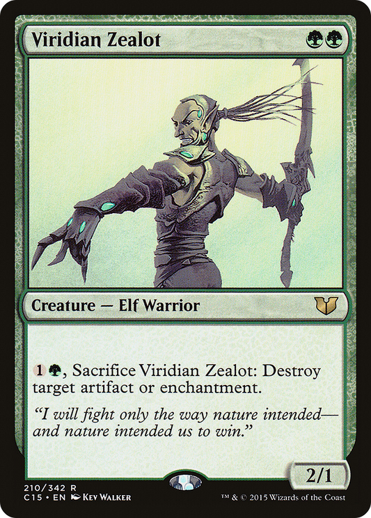 Viridian Zealot (C15) #210 [EN/N]