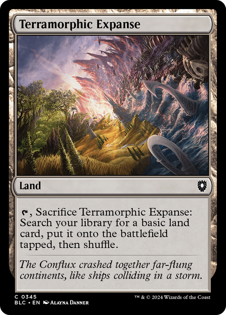 Terramorphic Expanse (BLC) #345 [EN/N]