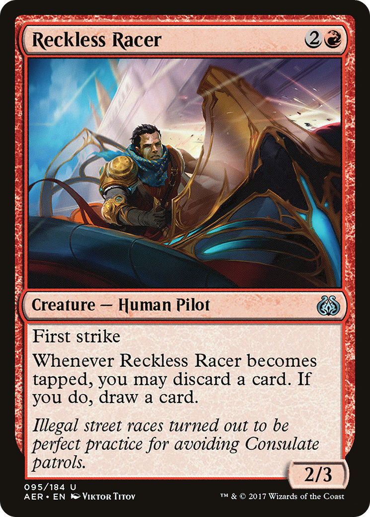 Reckless Racer (AER) #95 [EN/N] s/o
