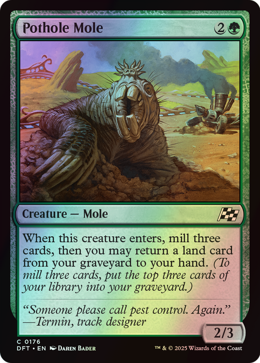 Pothole Mole (DFT) #176 [EN/F] s/o