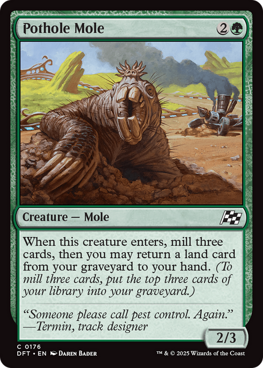 Pothole Mole (DFT) #176 [EN/N]