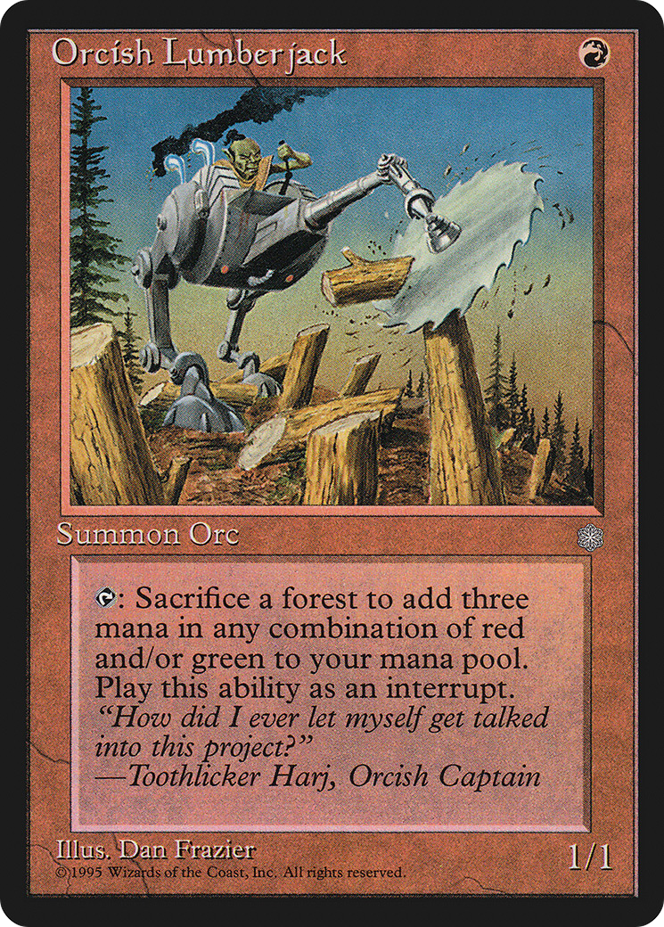 Orcish Lumberjack (ICE) #210 [EN/N]