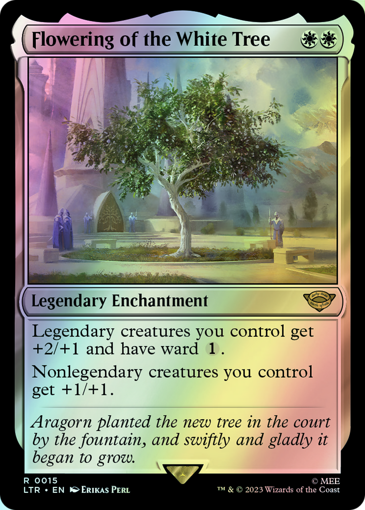 Flowering of the White Tree (LTR) #15 [EN/F] s/o