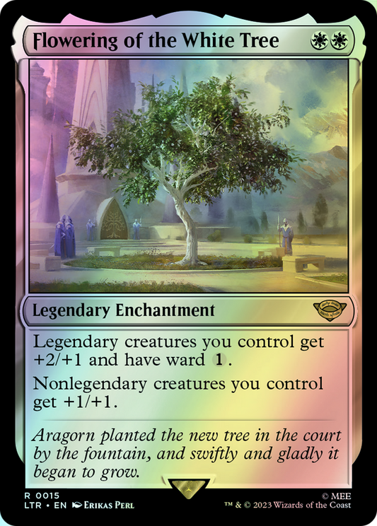 Flowering of the White Tree (LTR) #15 [EN/F] s/o