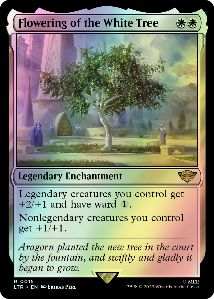 Flowering of the White Tree (LTR) #15 [EN/F] s/o