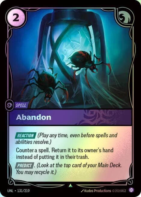 Abandon (UNL) #131 [EN/F]