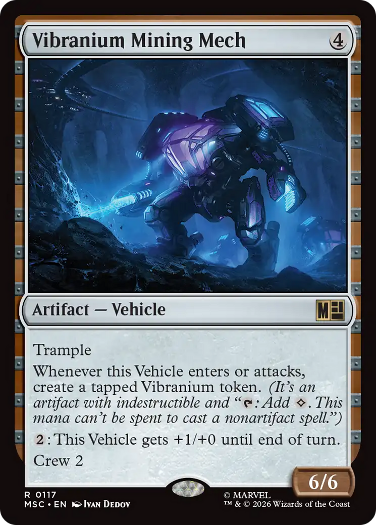 Vibranium Mining Mech (MSC) #117 [EN/N]