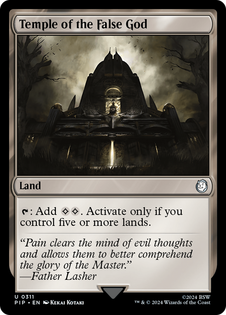 Temple of the False God (PIP) #311 [EN/N] s/o