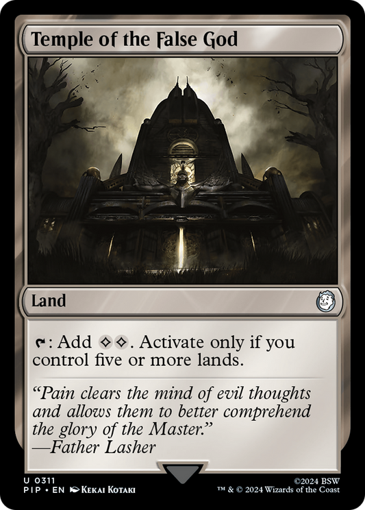 Temple of the False God (PIP) #311 [EN/N] s/o