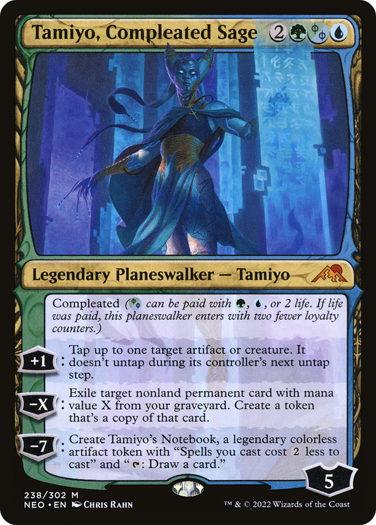 Tamiyo, Compleated Sage (NEO) #238 [EN/N]