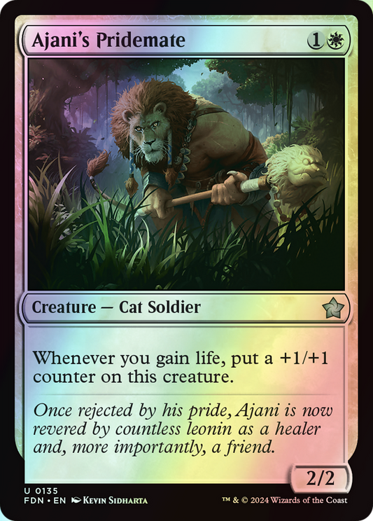 Ajani's Pridemate (FDN) #135 [EN/F]