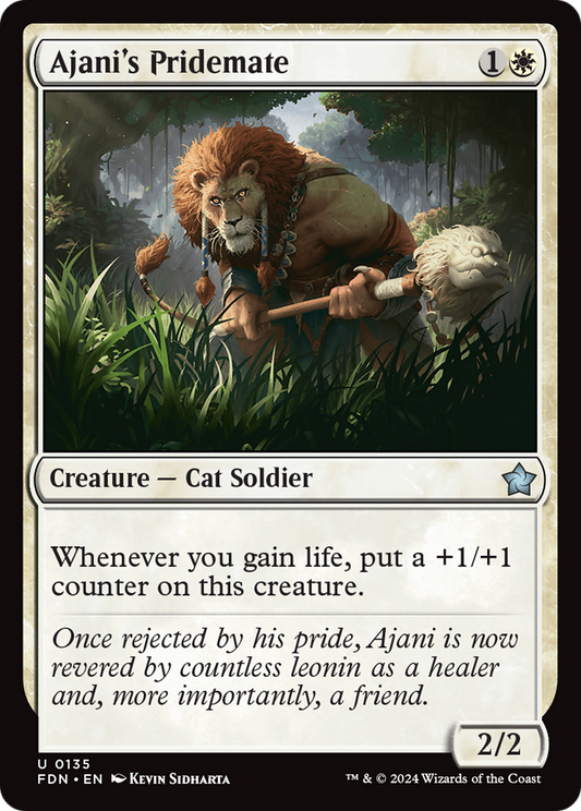 Ajani's Pridemate (FDN) #135 [EN/N]