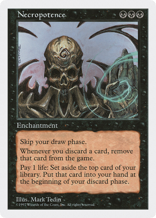 Necropotence (5ED) #182 [EN/N] s/o
