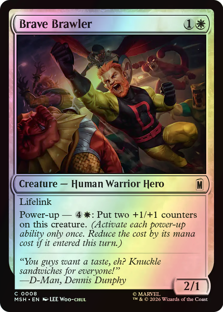 Brave Brawler (MSH) #8 [EN/F]