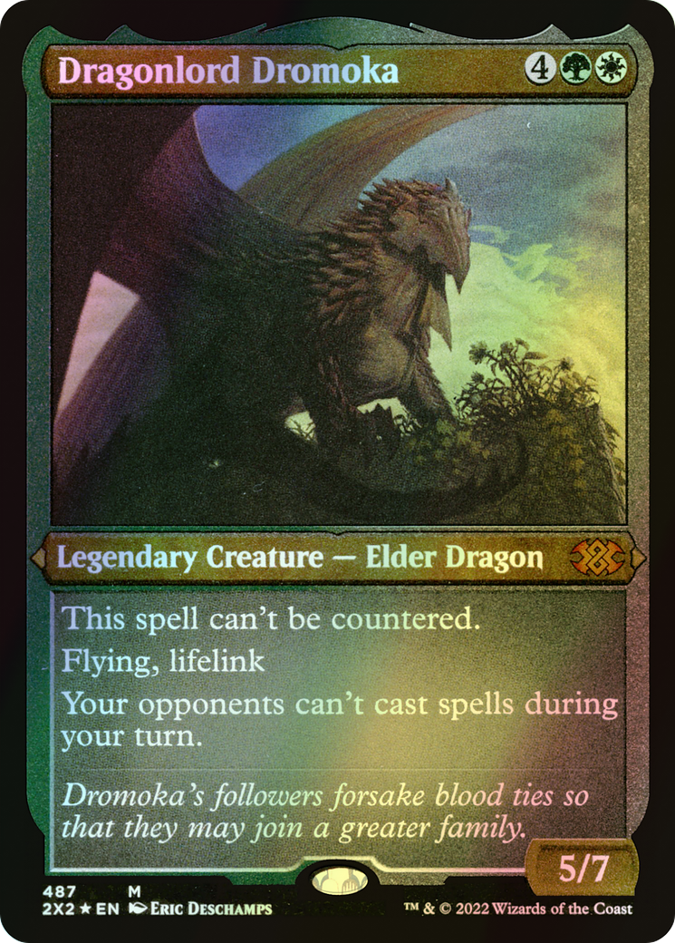 Dragonlord Dromoka (2X2) #487 [EN/E]