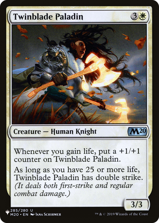 Twinblade Paladin (PLST) #M20-285 [EN/N]