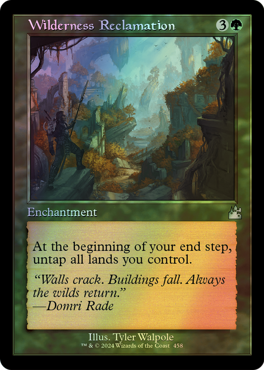 Wilderness Reclamation (RVR) #458 [EN/F]