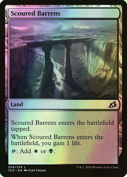 Scoured Barrens (IKO) #254 [EN/F]