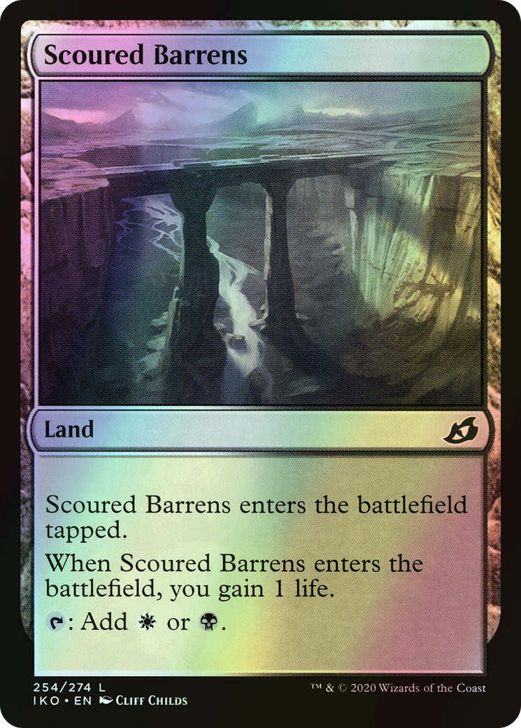 Scoured Barrens (IKO) #254 [EN/F]