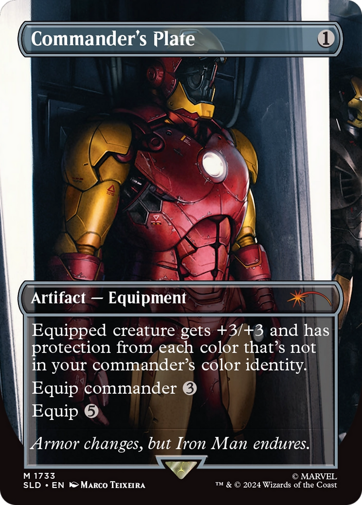 Commander's Plate (SLD) #1733 [EN/N] s/o