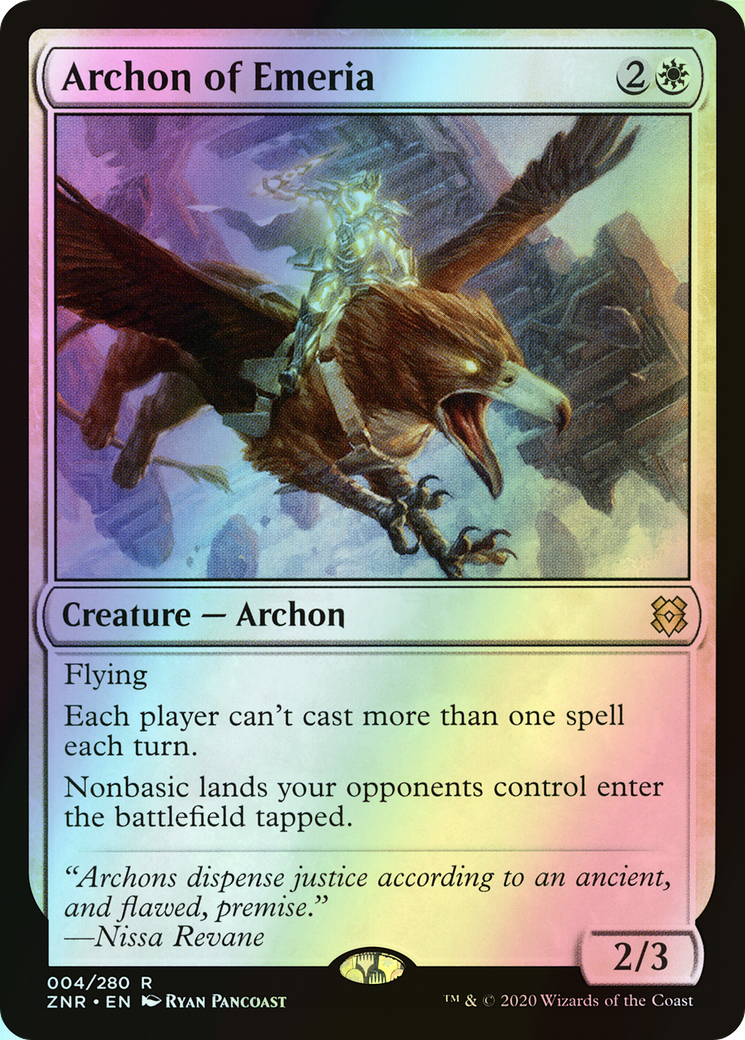 Archon of Emeria (ZNR) #4 [EN/F] s/o