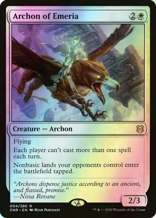 Archon of Emeria (ZNR) #4 [EN/F] s/o