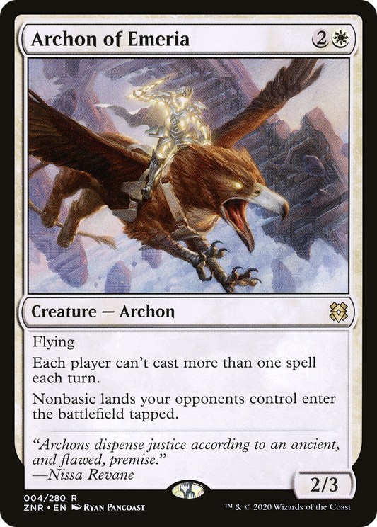 Archon of Emeria (ZNR) #4 [EN/N] s/o